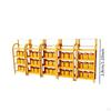 Garage Oil Barrel Rack Model 1:64 Decor Simulated Miniature Auto Repair Tool