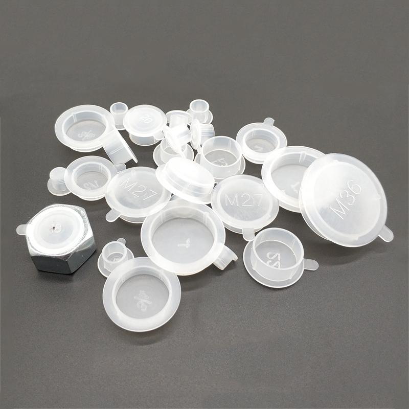 Internal Thread Translucent Plastic Plug Cover Nut Plug, Pipe Plug, Round Plug, Hole Plug Plug, Round Pipe Dust Plug