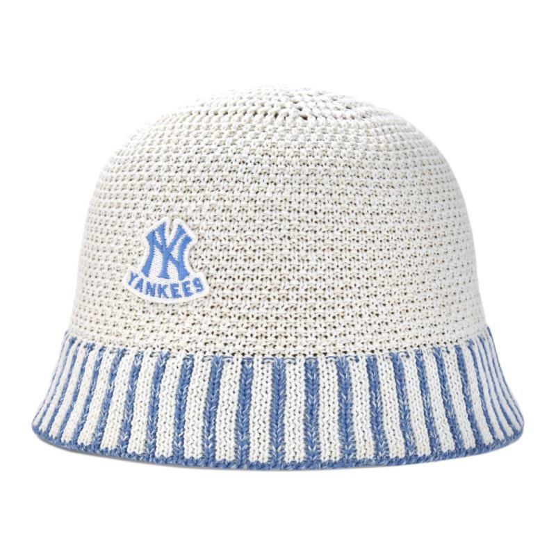MLB Rayon, Cotton, Polyester Beanies Unisex White Fashion 3AHTV0253-50IVS