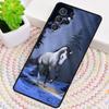 Running Horse Animal TPU Phone Case For Samsung Galaxy Note 10 Pro S26 S25 S24 S23 S22 Ultra Plus S21 FE S20 Shockproof Cover