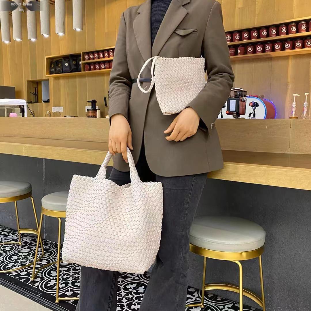 

2024 Высококачественная сумка-тоут из натуральной кожи ручной работы большой вместимости