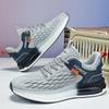 Outdoor Men's Sports Running Jogging Shoes Casual Sneakers Fashion Breathable Anti-Slip Mesh Light Shock-absorption Tennis Shoes