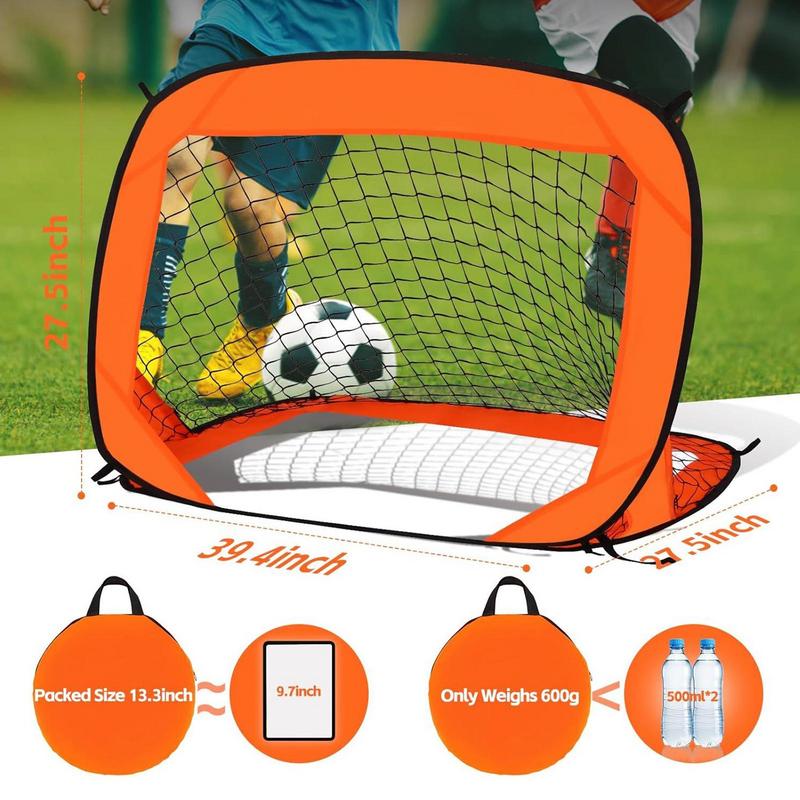 Portable Soccer Goal Soccer Goal Training Net Foldable Versatile Lightweight Easy Assembly Practice Tool For Activities Outdoor