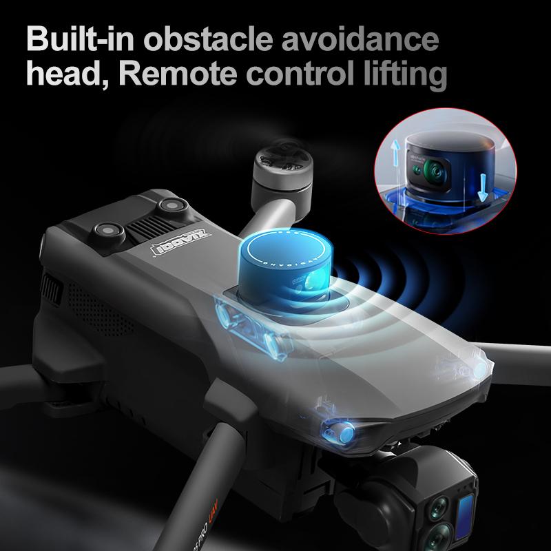 New A25 GPS Drone Professional 3-axis PTZ Aerial Photography HD 8K With Screen Remote Control 10KM Obstacle Avoidance FPV Dron