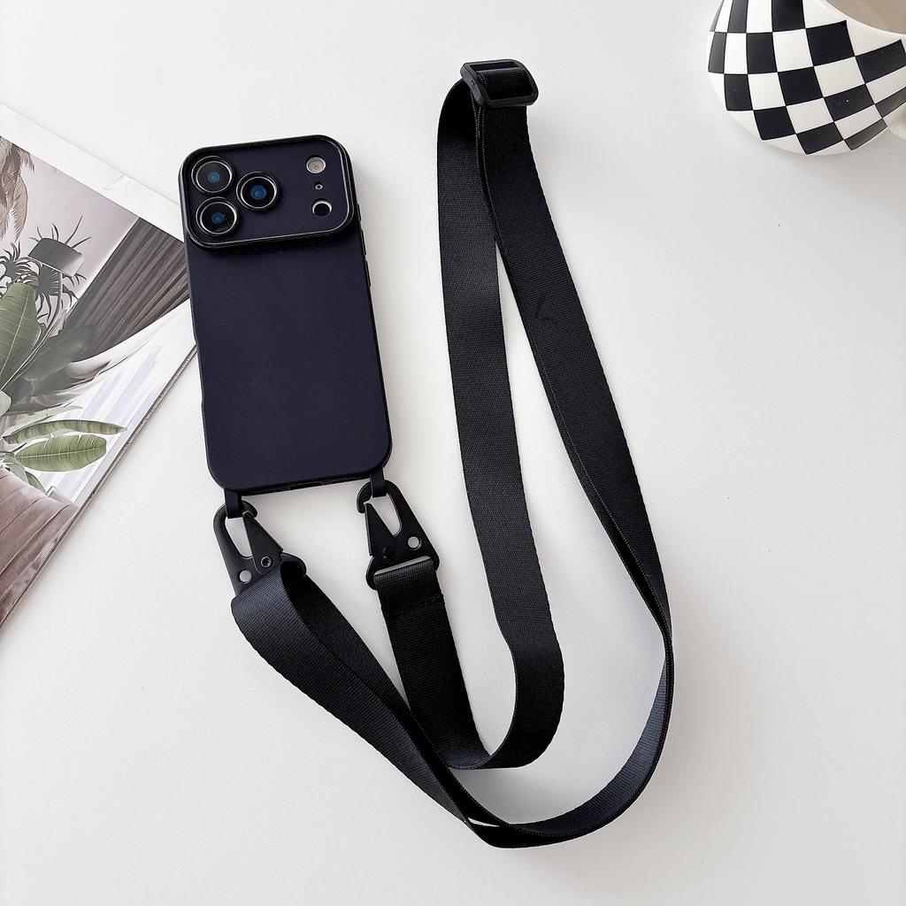 Saldainių spalvos silikoninis telefono dėklas, skirtas IPhone 17 13 12 16 E 15 14 11 Pro Max, su dirželiu per petį, karoliai, minkštas dangtelis