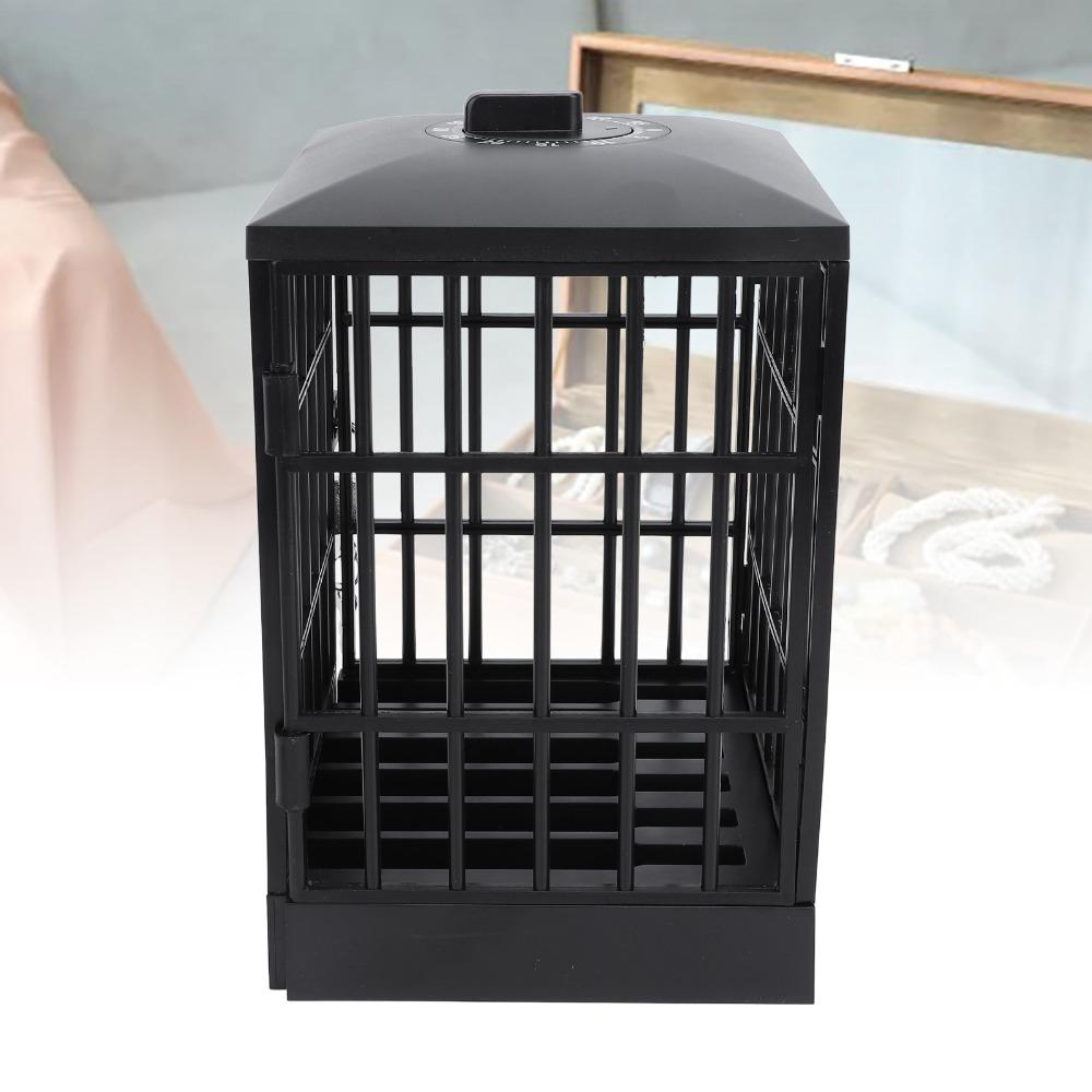 Lockable Design Cell Phone Jail Key Lock Black Grey Phone Lock Box Time Management All Black Mobile Phone Prison Classroom