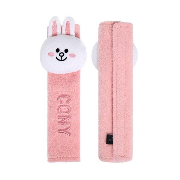 

Чехол на ремень безопасности Line Friends, 1 шт, Cony