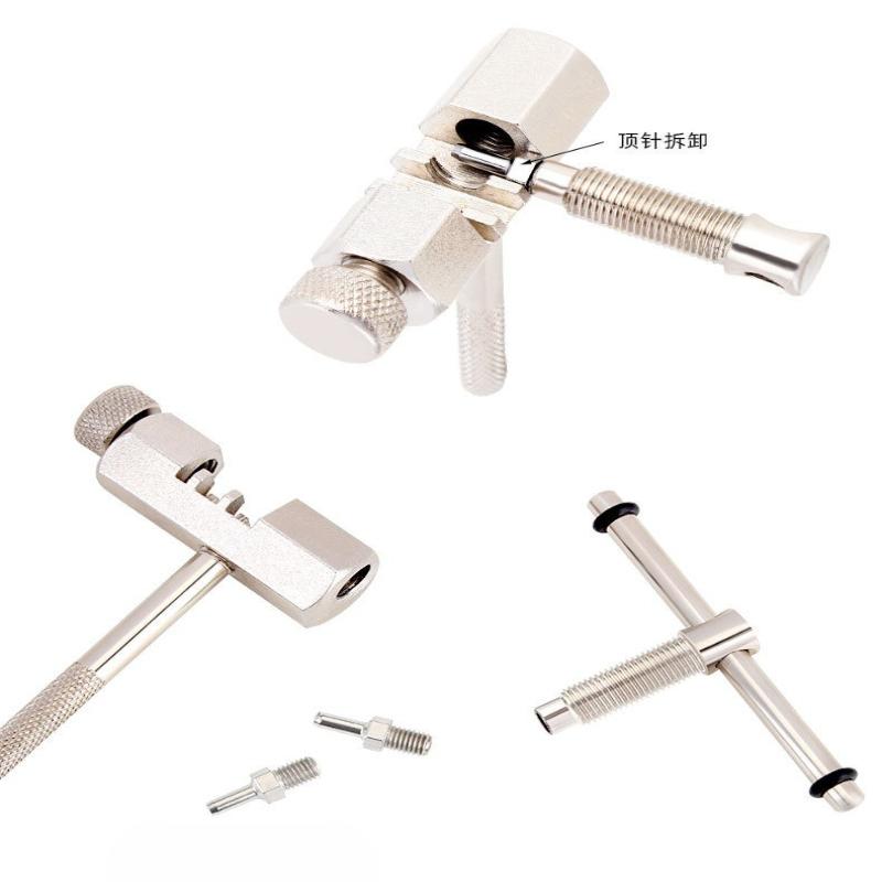 1Pc Bicycle Chain Cutter, Mountain Bike Hardening Heat Treatment All Steel Chain Remover Road Bike Chain Remover Tool