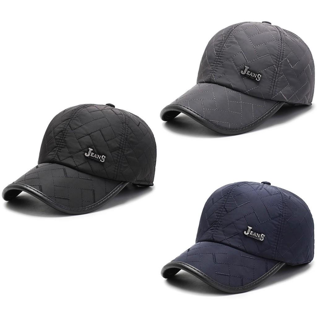 Baseball Jeans Letter Cap Peaked Caps Man Ear Protection Hat Casual Fashion