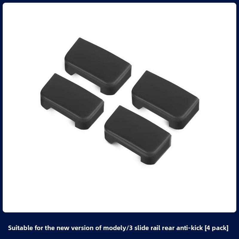 Autoaufkleber für Tesla Model 3 Y Juniper Highland 2025 2026 Sitzgleitschienen-Schutzabdeckung Werkzeuge Stecker Riemenscheibe Kollisionsschutz Mod