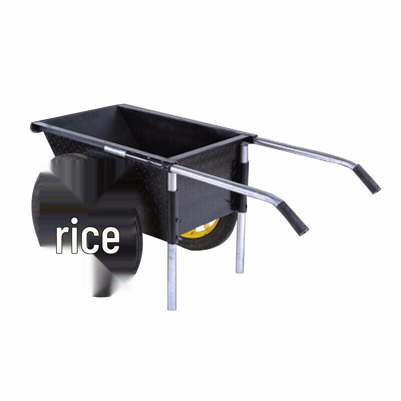 Heavy-Duty Construction Wheelbarrow