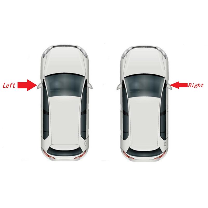 2PCS Parts Accessories For Mercedes Benz C Class W204 C200 Front Bumper Trim Strip Left 2048853721 Right 2048853821