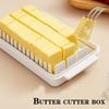 1pc Sealed Butter & Cheese Storage Box with Lid - Oven-Safe, Easy-to-Use Kitchen Organizer for Freshness