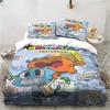 New Carton The Amazing World Gumbal Beding Set Bedrom Soft Modern Bedspreads Comefortable Soft Duvet Cover Comfortable Quilt Cover Pilowcase