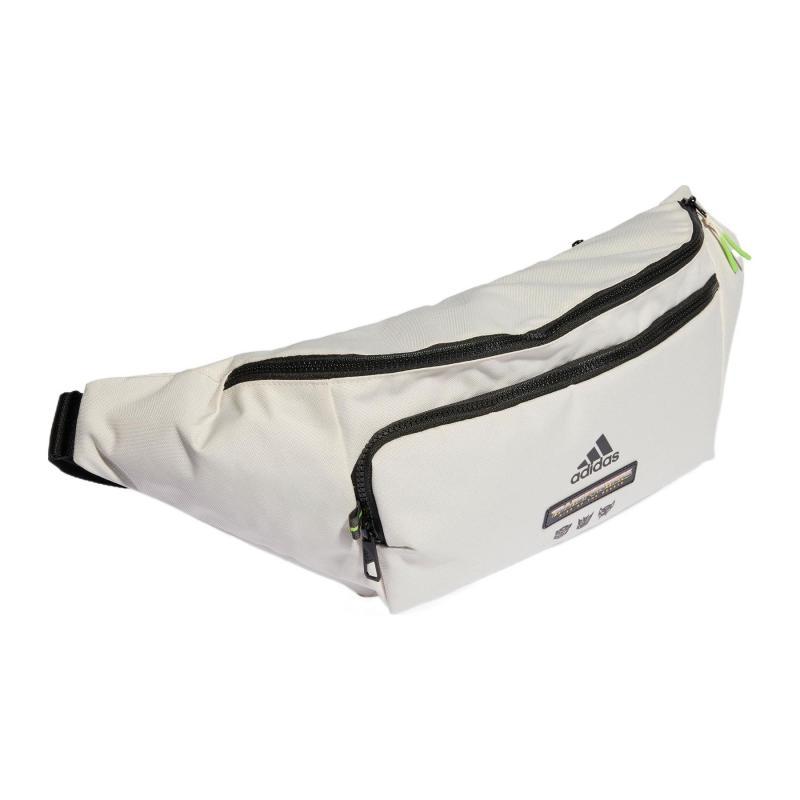 Adidas Polyester Sports Fanny Pack Regular Unisex White Adidas IK3702
