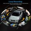 1080P-Dualkamera-Dashcam für Autos mit IR-Nachtsicht, Loop-Aufnahme und Weitwinkelobjektiv – 3,16-Zoll-IPS-Bildschirm