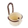 Wall-Mounted Kitchen Sink Drain Basket for Food Scraps and Tea Waste