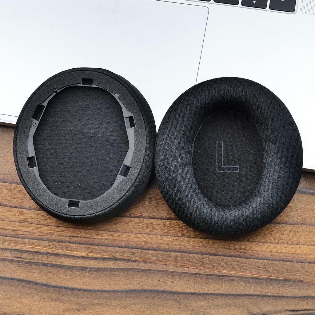 XBERSTAR Replacement Football Mesh Ear Foam Cushions for Anker Soundcore Life Q30/Q35 BT