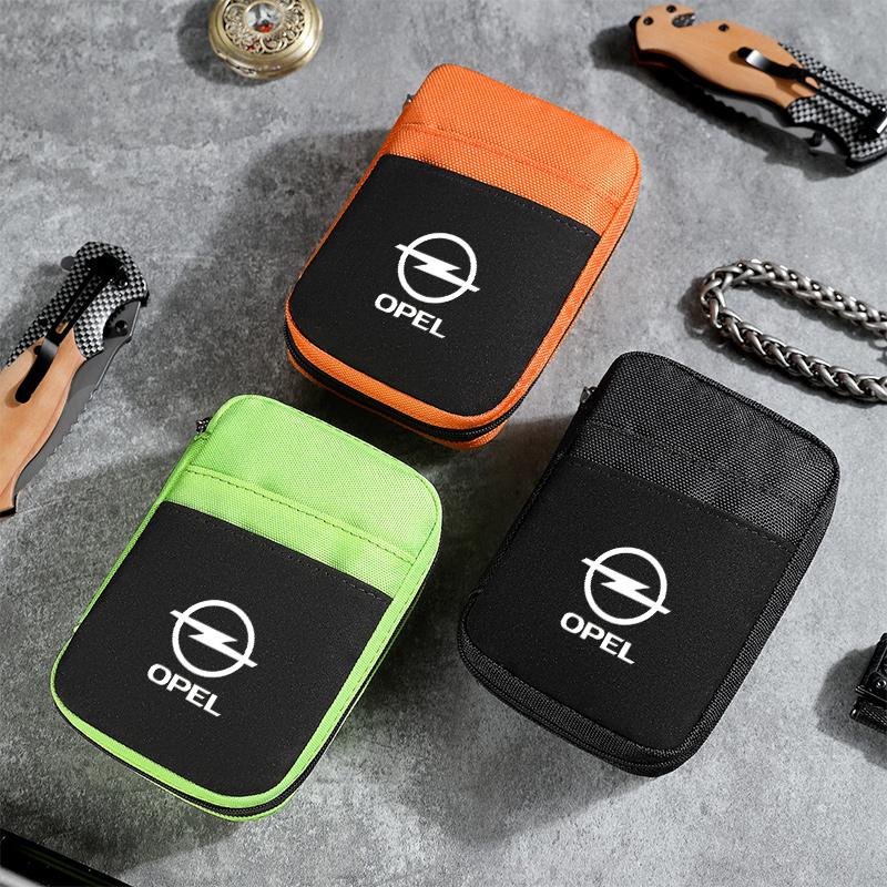 Cavo Dati Caricabatterie Portatile Organizer per Hard Disk Borsa Portaoggetti Per Opel Astra H G J Insignia Mokka Zafira Corsa Vectra B C D
