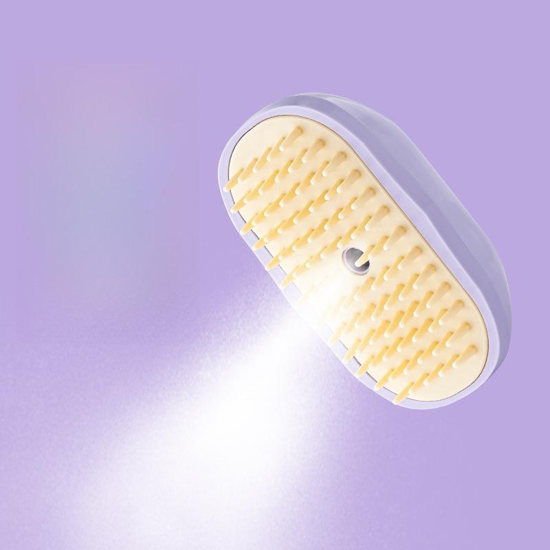 Pet Cat Dog Essence Spray Fur Brush Electric Rechargeable Fur Comb Shedding Removal Tool for Cats Dogs Grooming Hair Removal