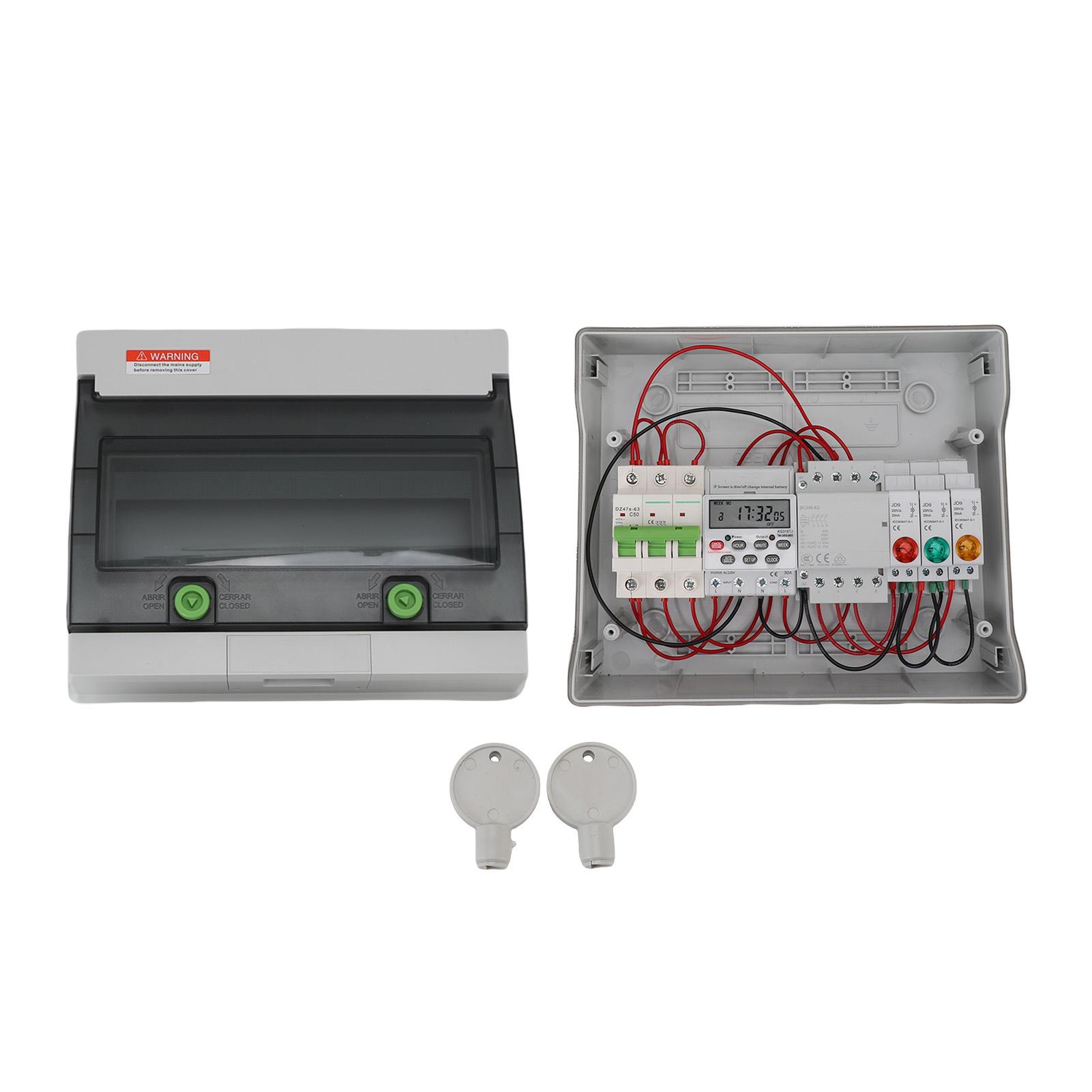 

Digital Time Box 7 Day 16 On Off IP65 Outdoor Programmable Timer for Street Light Irrigation System Timer