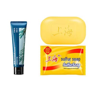 Kit de Skincare com Sabonete de Enxofre e Creme para Mãos