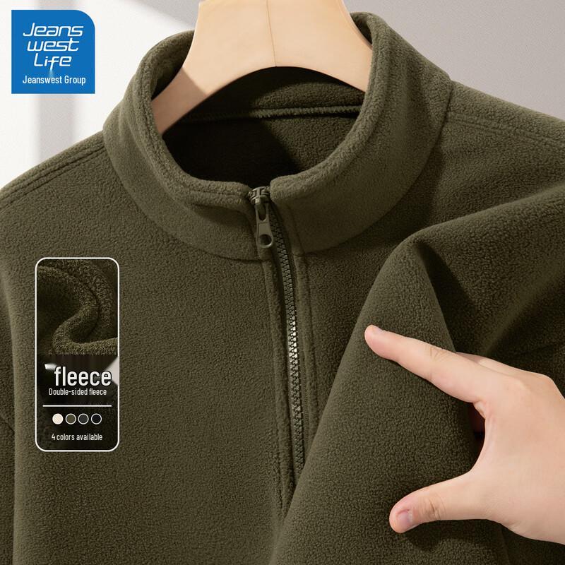 JEANSWEST LIFE Men s Warm Fleece Pullover L