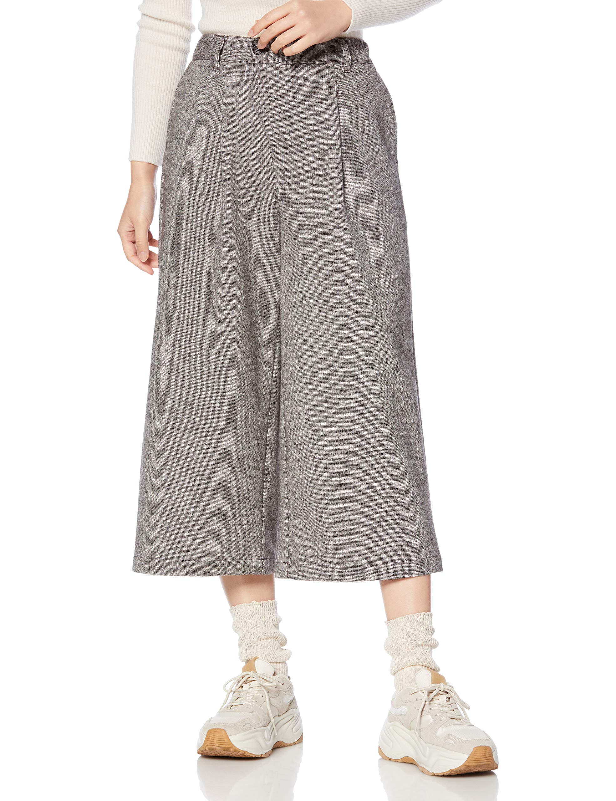 

Mizuno Breath Thermo Wool Wide Pants B2MF0709 Brown Size S Size (Go to) Women s Heather, (Japan S)