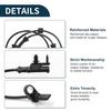 ABS Wheel Speed Sensor Front Left or Front Right ABS Sensor Anti-Lock Braking System Sensor No.LR033461 for Land Rover Range Rover 2013-2017
