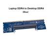 Tarjeta Adaptadora de Memoria para Portátil a Escritorio DDR3 DDR4 DDR5 Tarjeta SO-DIMM a PC DIMM Adaptador Conector RAM Mini Memory Stick