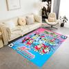 Bluey Soccer Adventure Personalized Text Floor Mat Perfect for Entryway Outdoor Playrooms Dining Room Antislip Carpet Decorate Offices