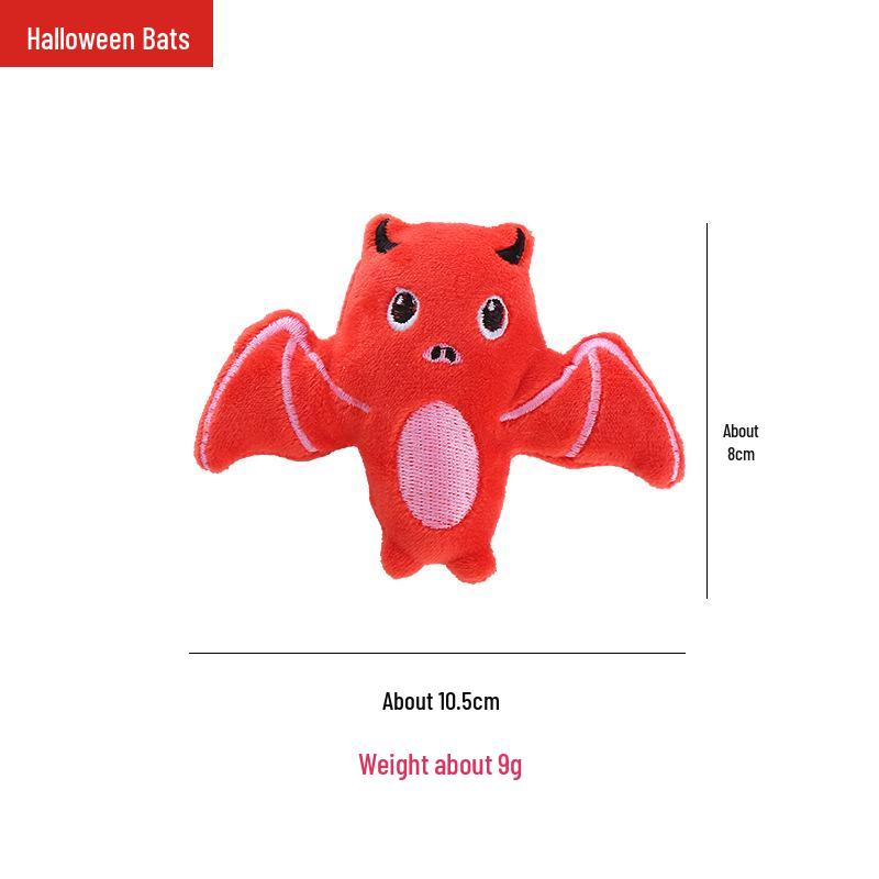 Halloween Pumpa Spindel Plysch Kattleksak för Självlek