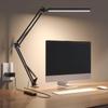 LED Adjustable Arm Desk Lamp with Eye Care, 3 Colors, 10 Brightness Levels for Home and Office.