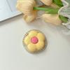 Hyuna Style Solid Color Floral Phone Holder with Magnetic Magsafe, Stable Retractable Design.