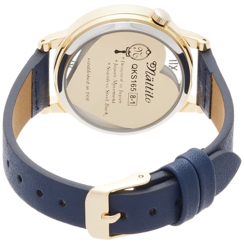 Fieldwork Analog Watch, Hertz, Leather Strap, Women's, Navy, QKS165-4
