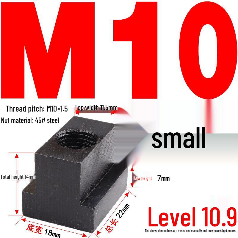 Kangfei 45# Steel T-Nut for M6-M20 Bolts