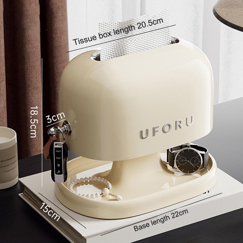 

1 шт. Ретро коробка для салфеток Двухслойная коробка для салфеток с подносом для хранения Органайзер для ювелирных изделий и часов Домашняя гостиная Настольный контейнер для салфеток