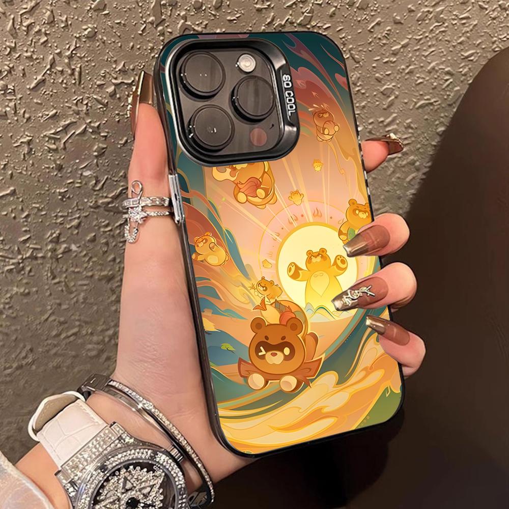 

Game GI Xiangling Translucent Mobile Phone Case for iPhone 17 16 15 14 13 12 11 X XR XS Air Pro Max Plus Colorful Cover iPhone X