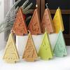 Minimalist Triangle Christmas Tree Silicone Candle Mold DIY Snowflake Elk Designs Soap Candles Gypsum Christmas Home Ornament