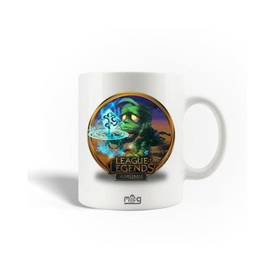 Keramiktasse - League of Legends - Amumu - 30cl - Spülmaschinenfest - Weiß