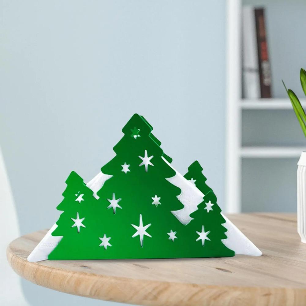 Vertical Tissue Dispenser Case Stainless Steel Napkin Storage Rack Napkin Stand  Restaurant