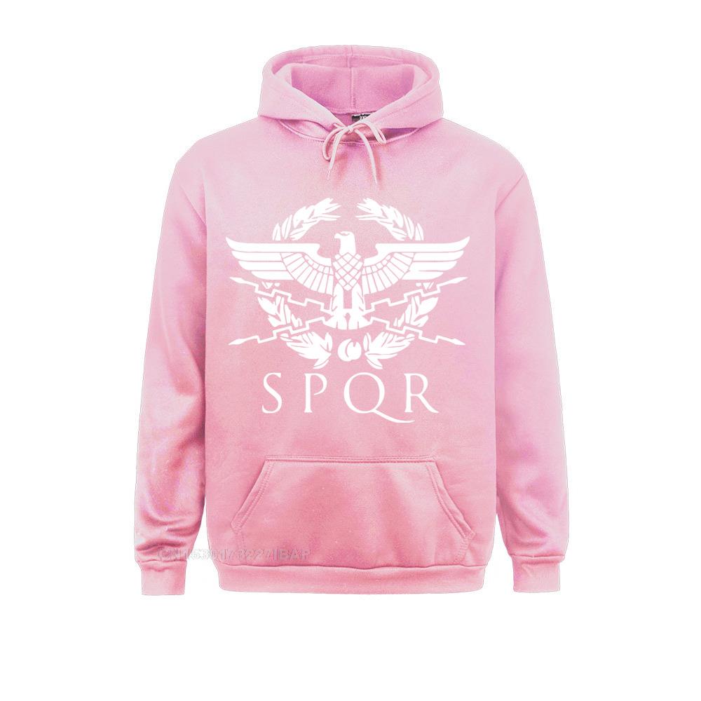 Herren Hoodie SPQR Römischer Gladiator Kaiserlicher Goldener Adler Sportbekleidung Herren Harajuku Swea Harajuku Hoodies Lässige Oberteile JackeSwea