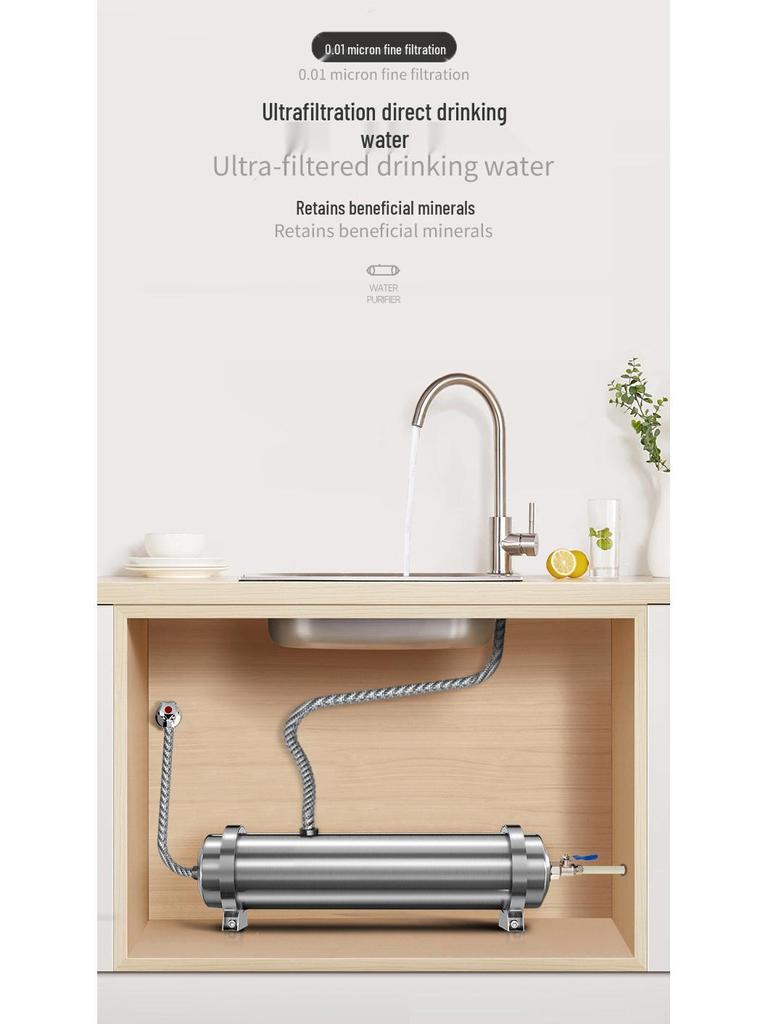 Yellow Mud Nemesis Whole House Stainless Steel Ultrafiltration Water Purifier