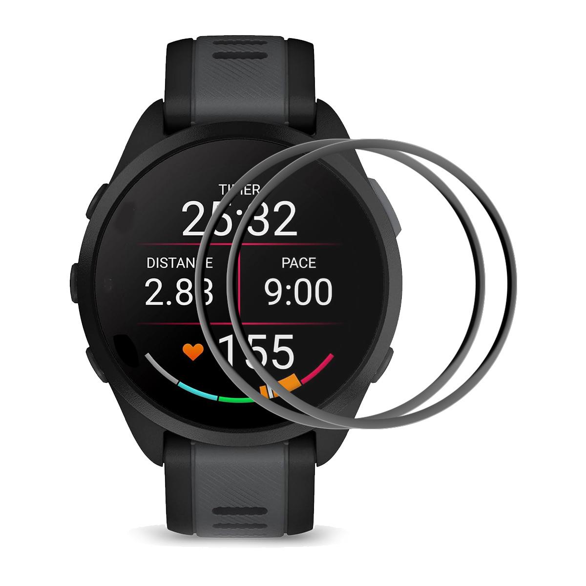 

For Huawei Watch GT 5 Pro 42mm 2Pcs Screen Protector ENKAY HAT PRINCE 3D Curved PC + PMMA Ultra Clear Film A
