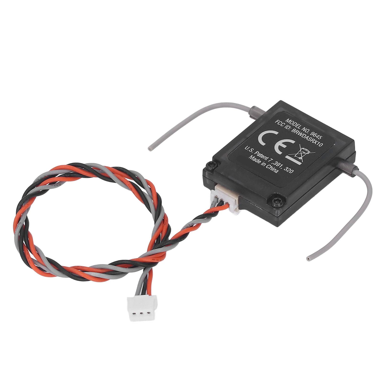 

DSMX Satellite Portable Compact Anti Interference AR8000 2.4ghz 8 Channel DSMX Satellite Replacement for AR6210 AR12120