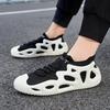 Men's Large-sized New Sports and Casual Couple Shoes Men's Outdoor Anti-slip Running Shoe Soft Soled and Soft Faced Casual Shoes