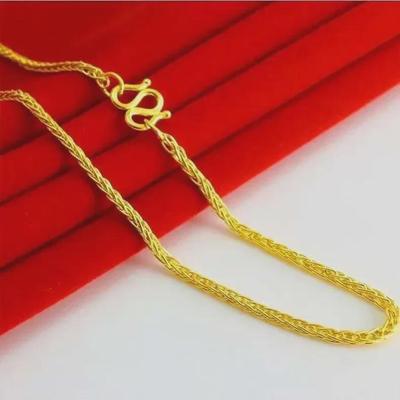 Vietnam Gold-Plated Necklace: Stylish and Minimalist Jewelry for Men and Women