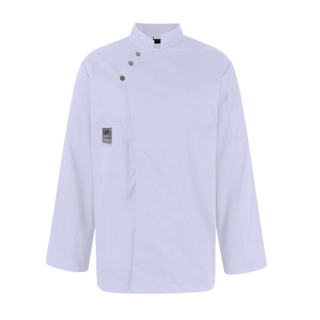 Şef Üniforması Uzun Kollu Erkek Giyim Catering İş Üniforması Geri Mutfak Üniforması Erkek Üst