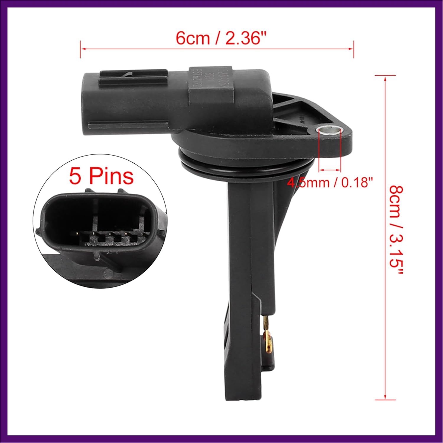 E5T62172 1525A031 Mass Air Flow Meter Sensor for Mitsubishi Outlander 2017-2021 Premium Fit Design