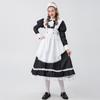 Themed Anime Trendy Black And White Maid Uniform Dress For Female Play Role